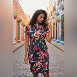 Floral Print Dress